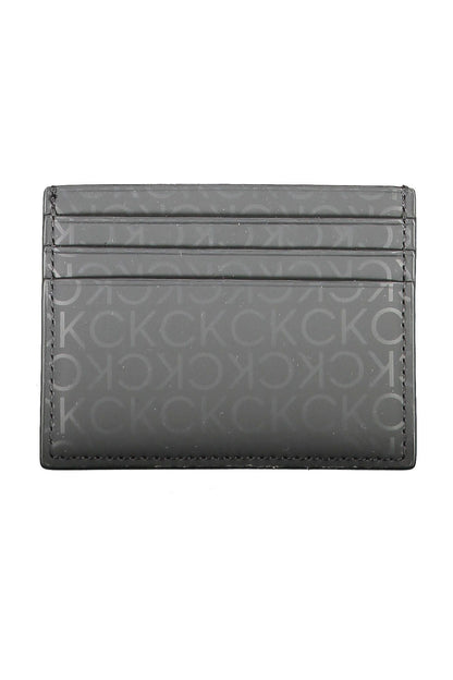 Black Polyethylene Men Wallet