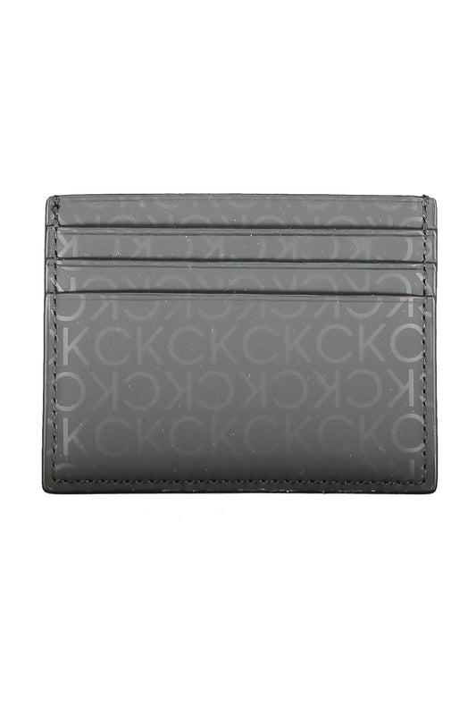 Black Polyethylene Men Wallet