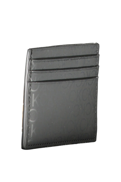 Black Polyethylene Men Wallet