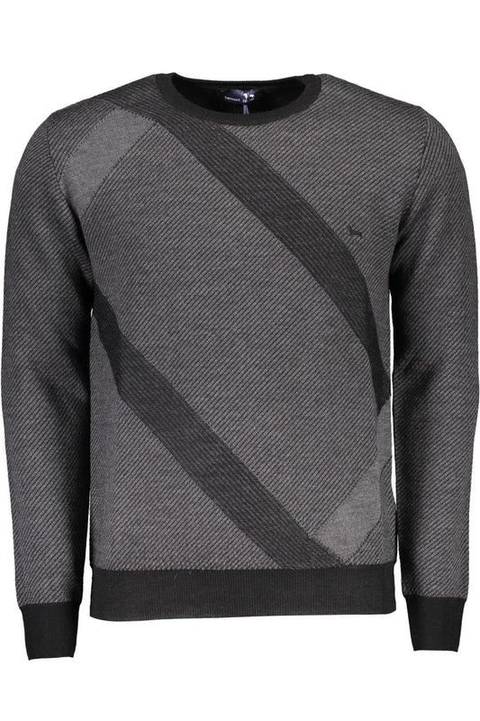 Gray Wool Men Sweater