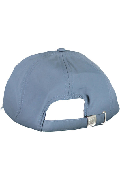 Blue Polyamide Men Cap