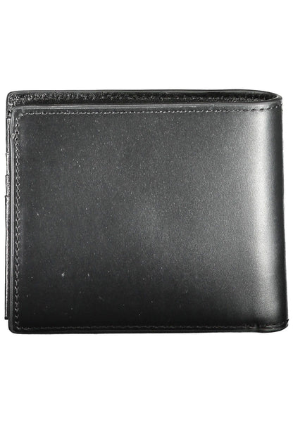 Black Leather Men Wallet