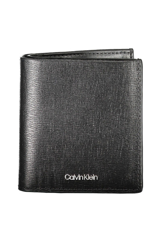 Black Leather Men Wallet