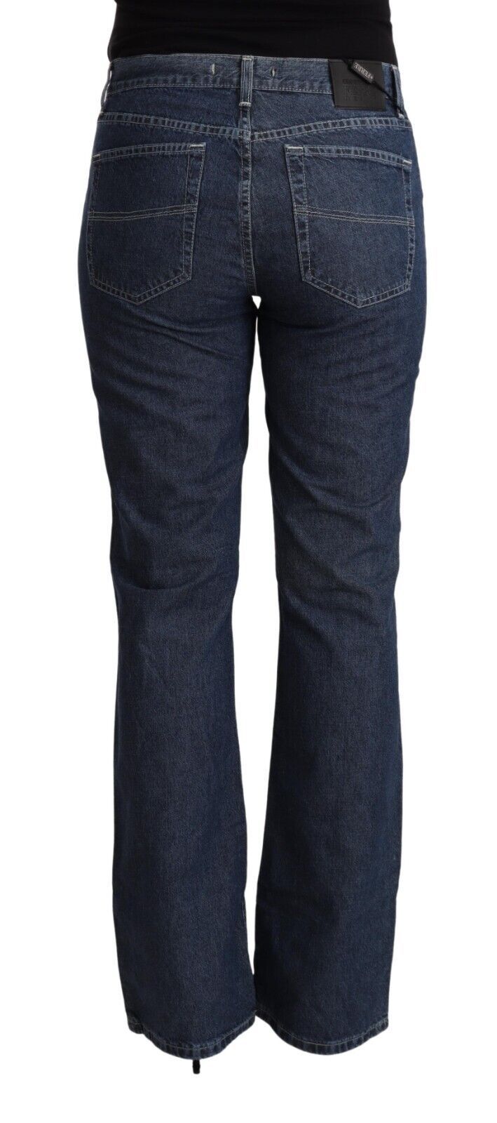 Elegant Flared Cotton Jeans