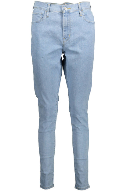 Chic Light Blue Super Skinny Denim