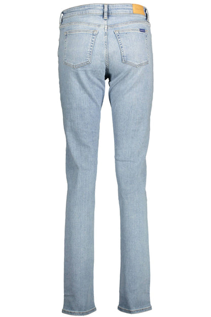 Slim Fit Organic Cotton Light Blue Jeans