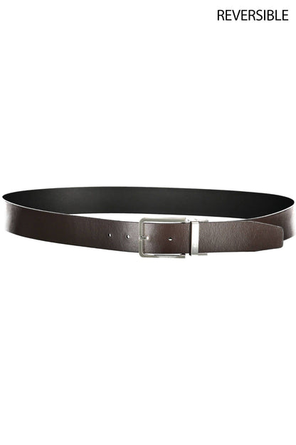 Brown Leather Men Belt