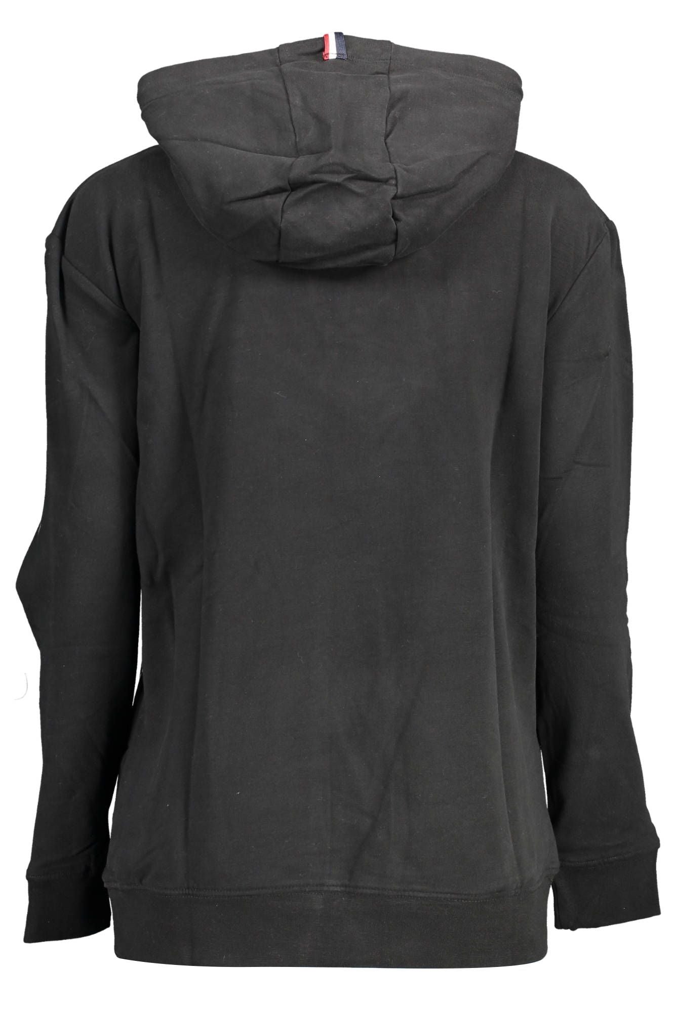 Elegant Hooded Sweatshirt with Contrasting Details