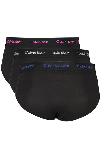 Black Cotton Men Brief