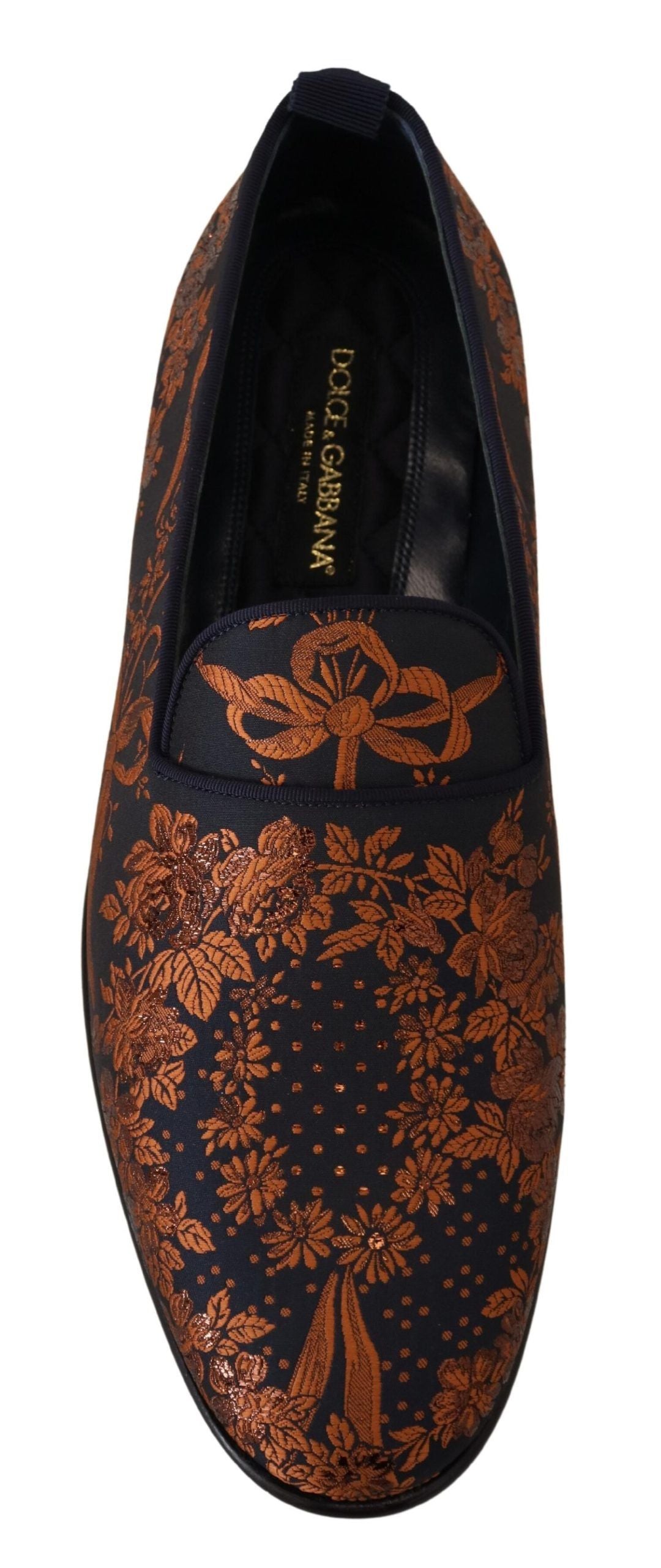 Elegante instaploafers met bloemen