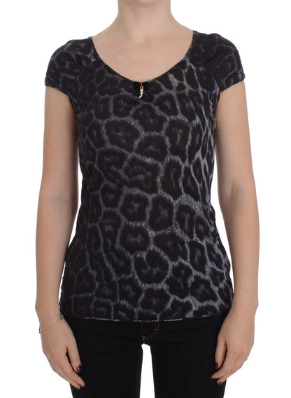 Chique Leopard Modal Top van Cavalli