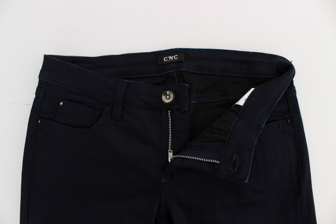 Chic Slim Fit Designer Denim Delight