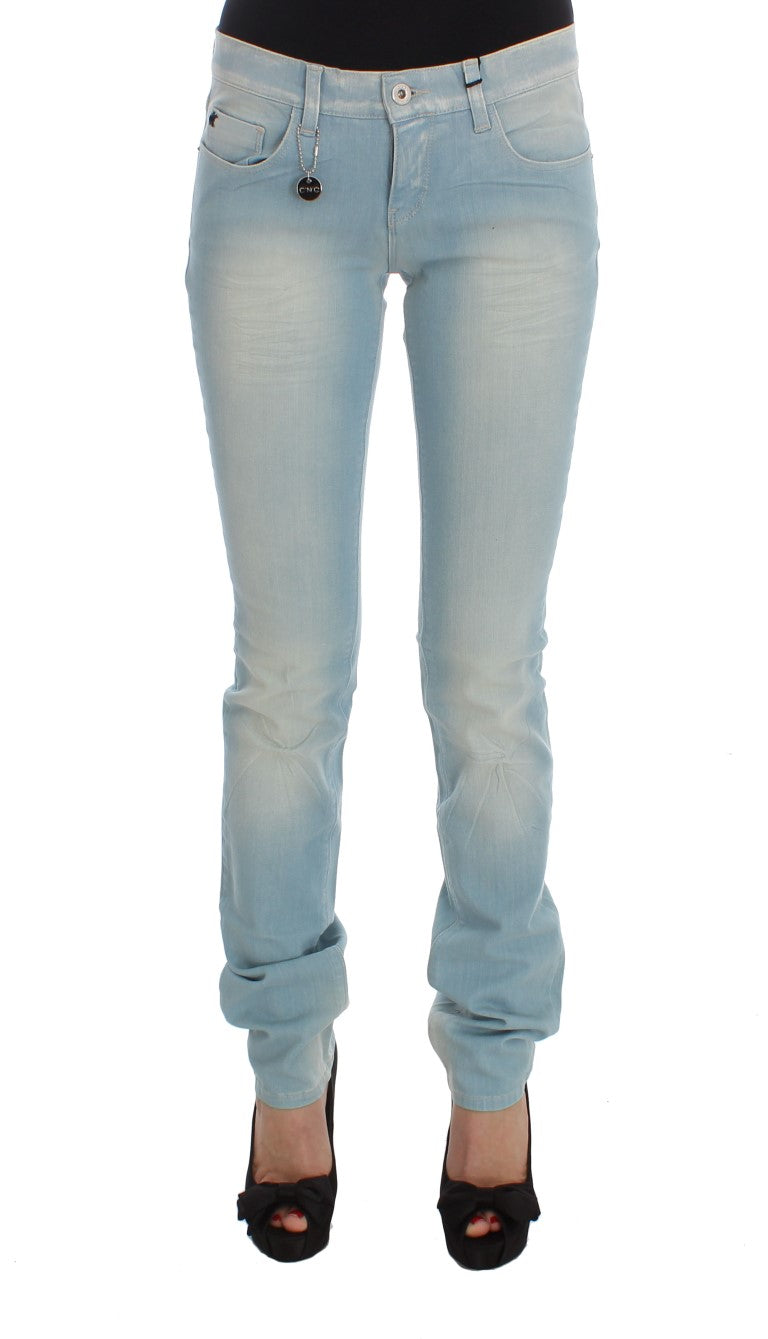 Chic Super Slim Blue Jeans