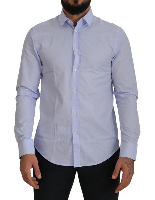 Camisa de vestir azul claro elegante