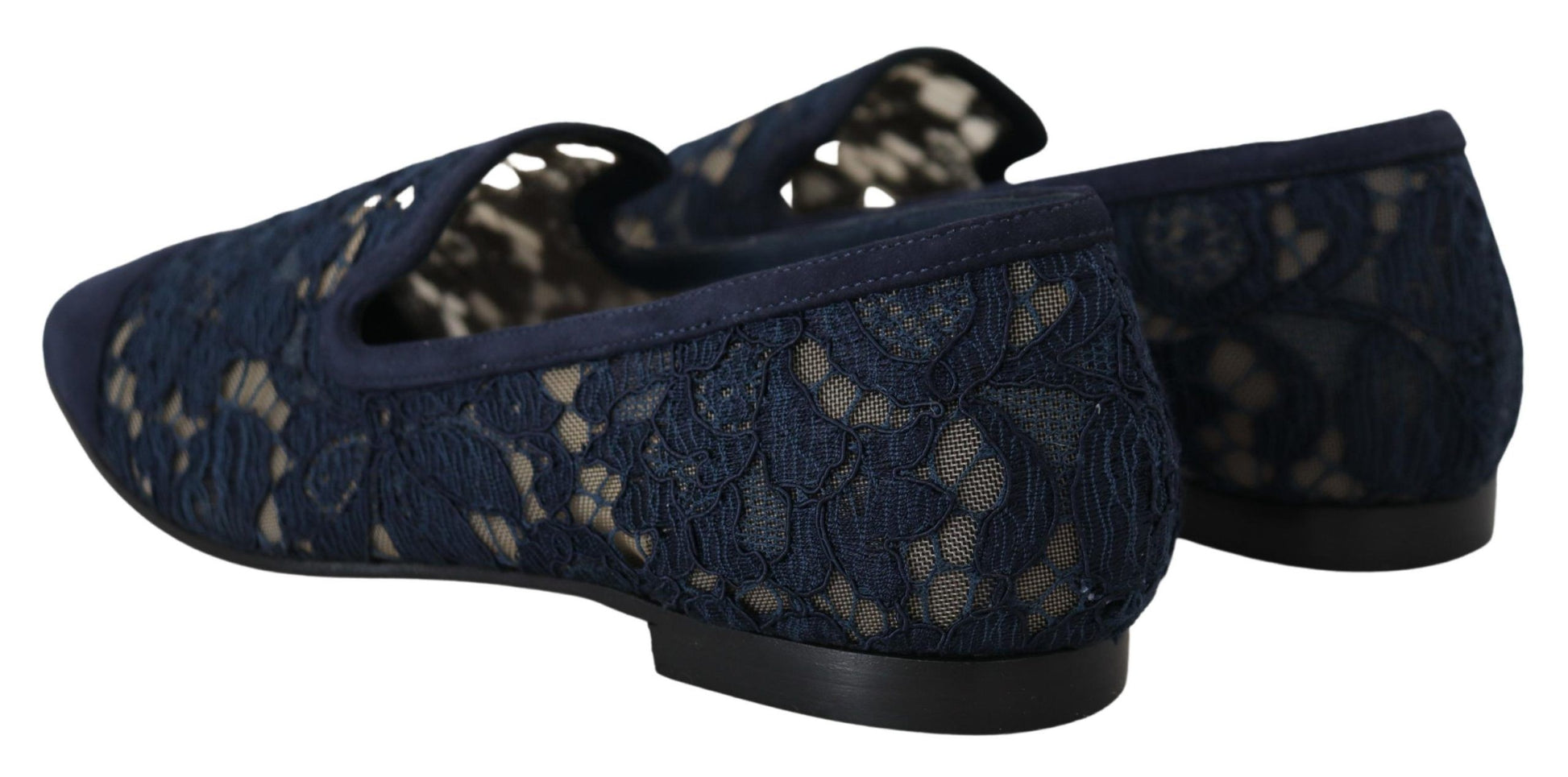 Elegante blauwe loafers flats - zomer chic