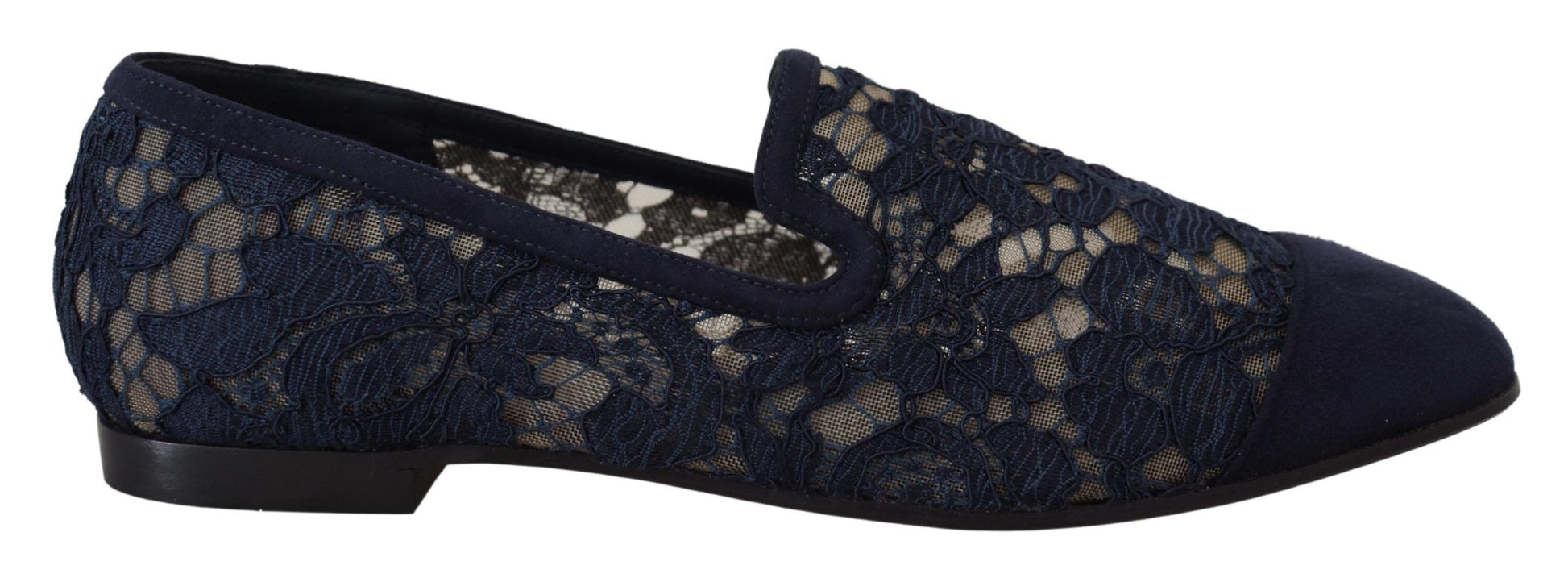 Elegante blauwe loafers flats - zomer chic