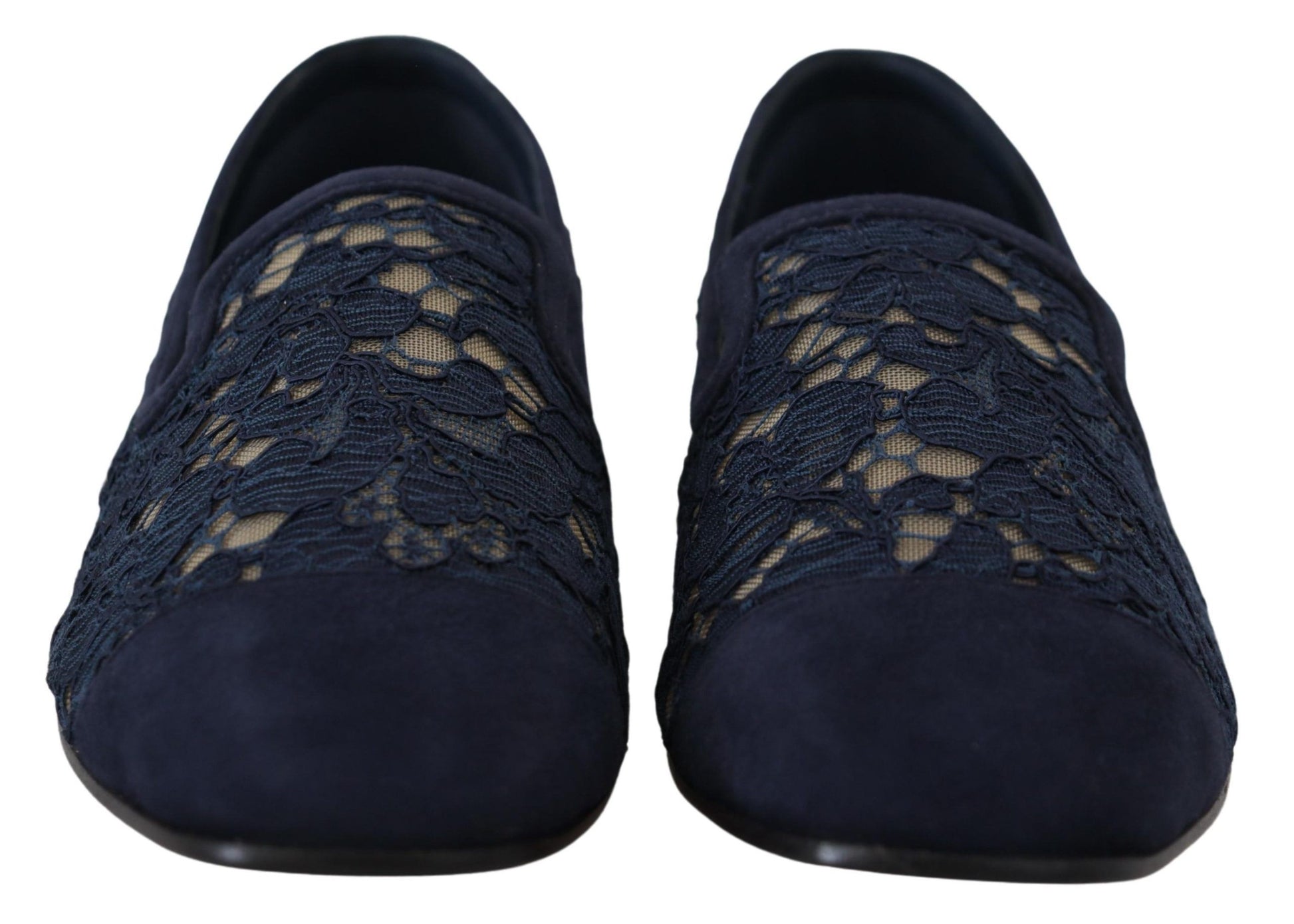 Elegante blauwe loafers flats - zomer chic