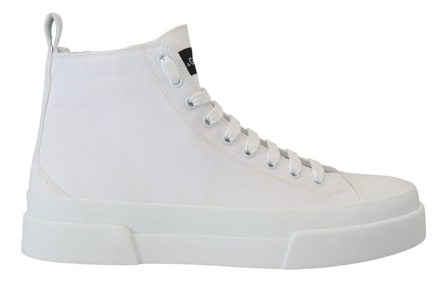 Elegante hoge canvas sneakers