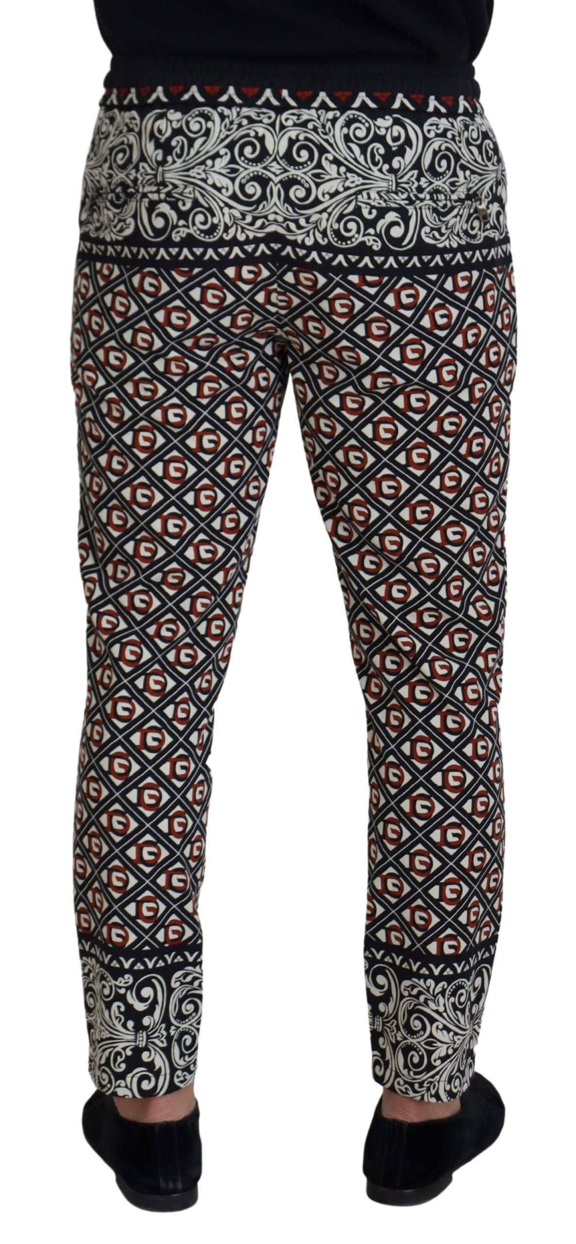 Elegante veelkleurige joggingbroek