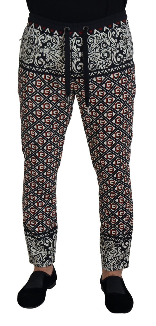 Elegant Multicolor Jogging Trousers