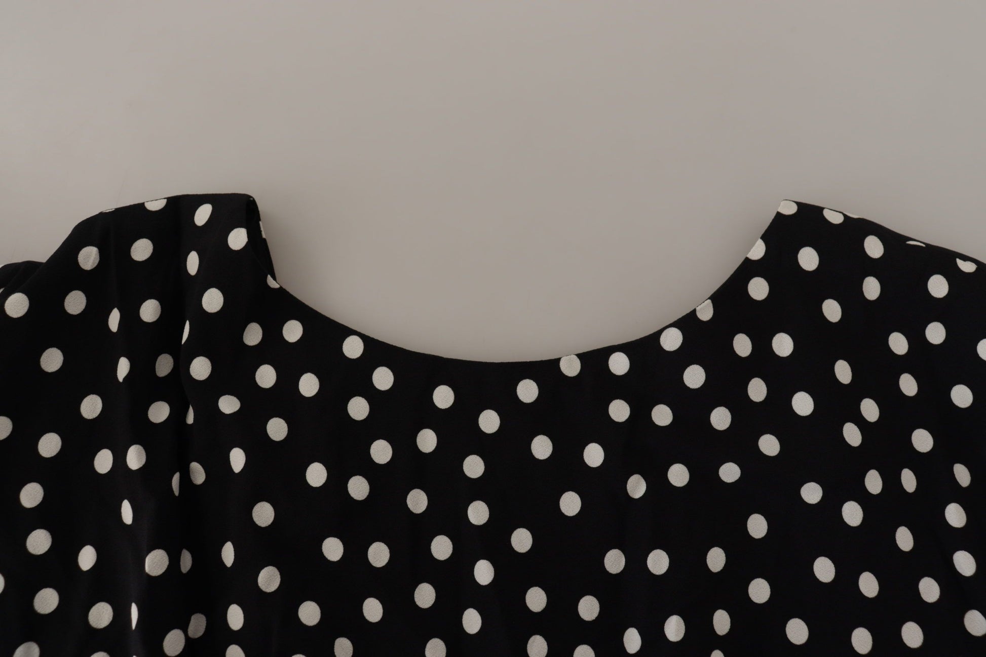 Polka Dot schede Midi elegantie