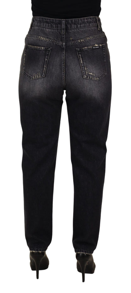 Elegante skinny jeans met hoge taille