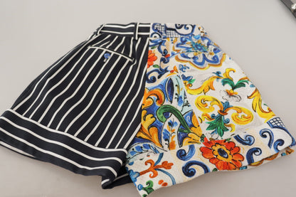 Majolica hoge taille designer bermudashorts