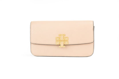 Britten Small Meadowsweet Leather Chain Wallet Crossbody Bag