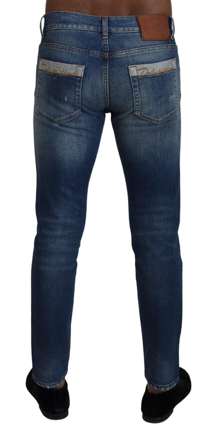 Elegante Italiaanse slim-fit jeans