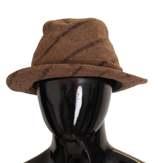 Elegante brede rand Fedora hoed