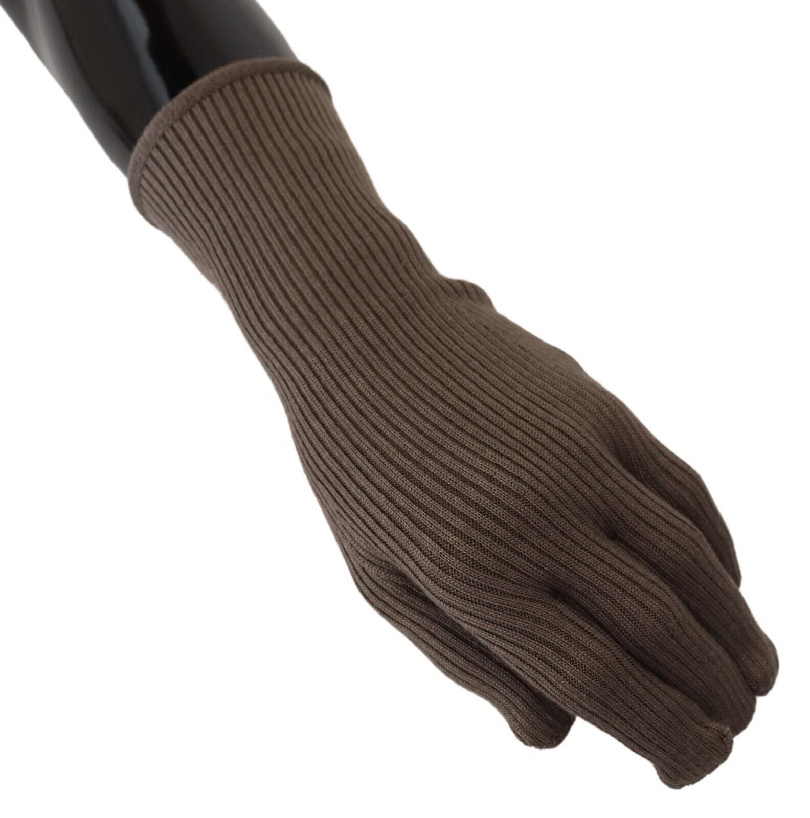 Guantes de invierno elegantes en mezcla de cachemira y seda