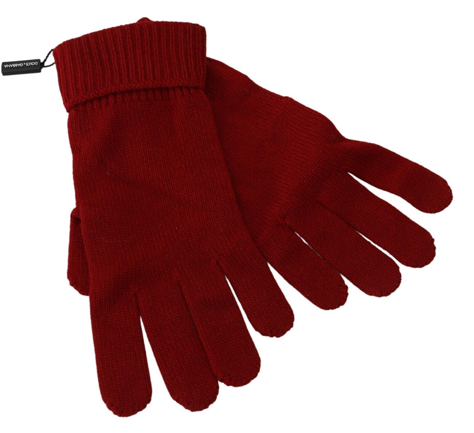 Elegante rode kasjmier winterhandschoenen