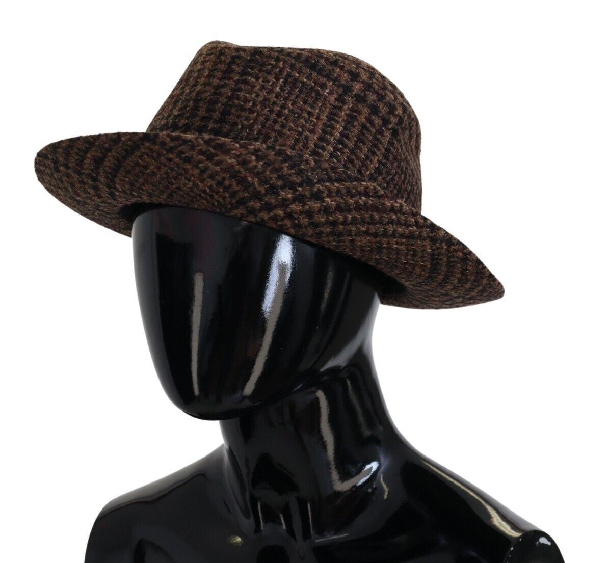 Elegante bruine Fedora hoed - winter chic accessoire