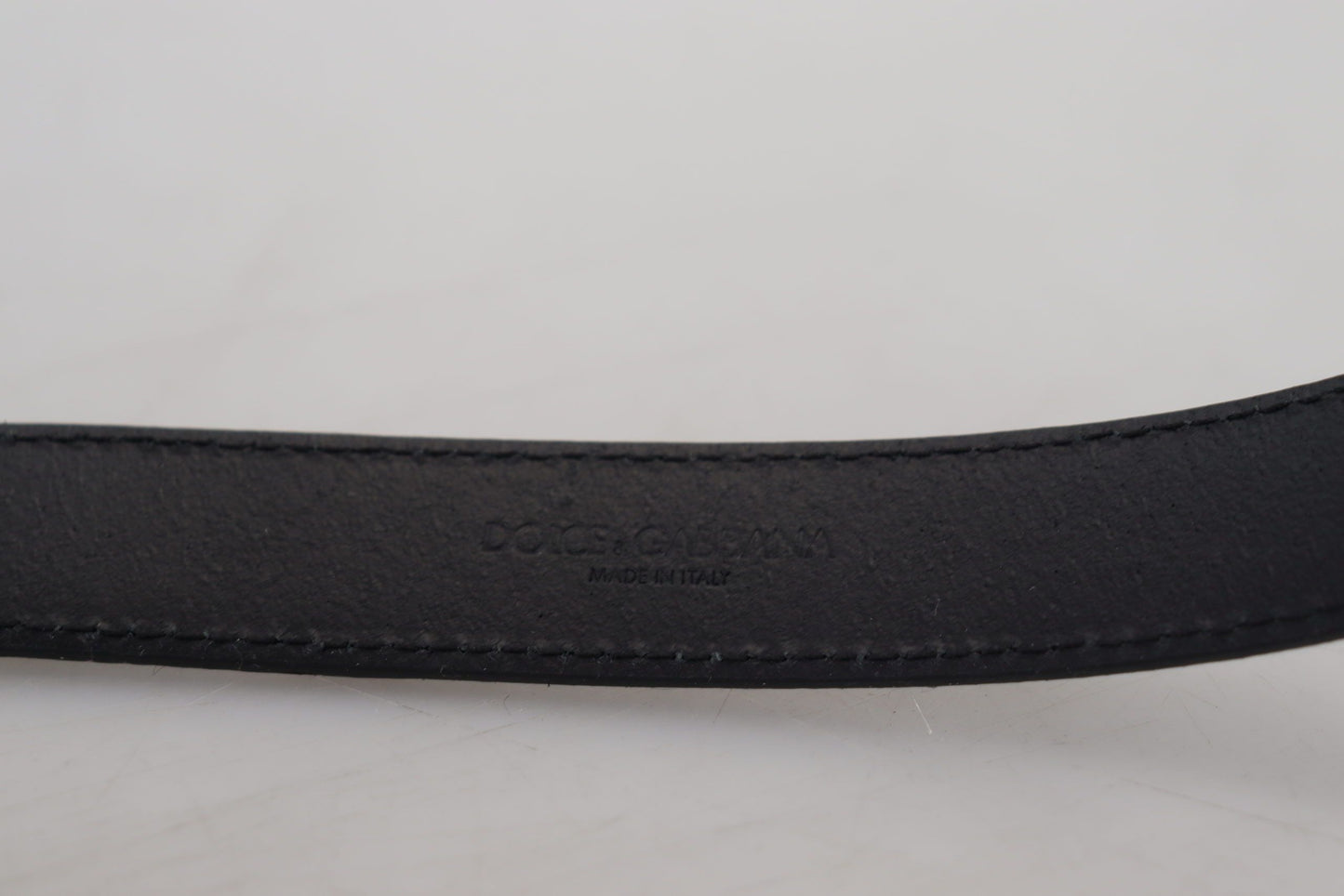 Elegant Silver Leather Designer Belt