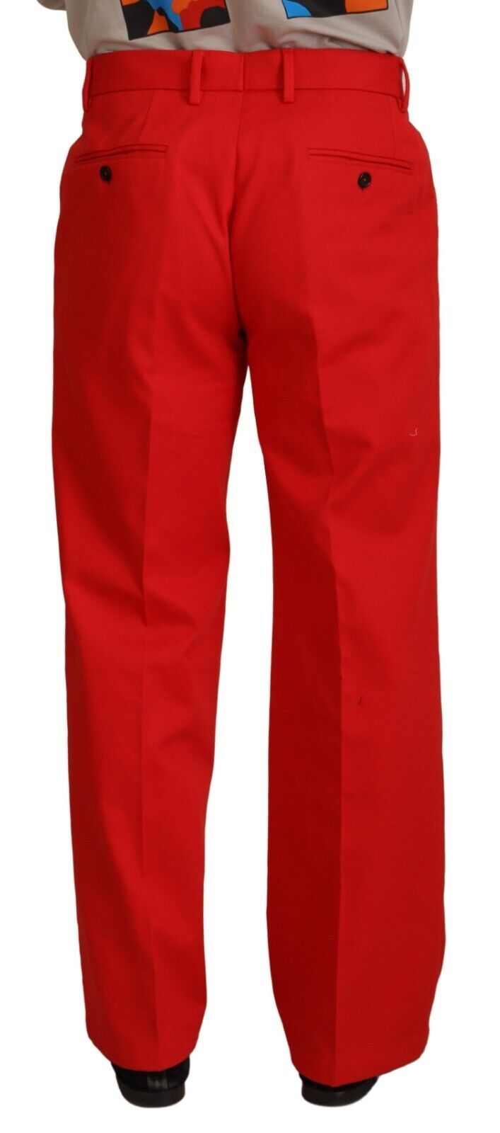 Impresionantes pantalones rojos de algodón Mainline