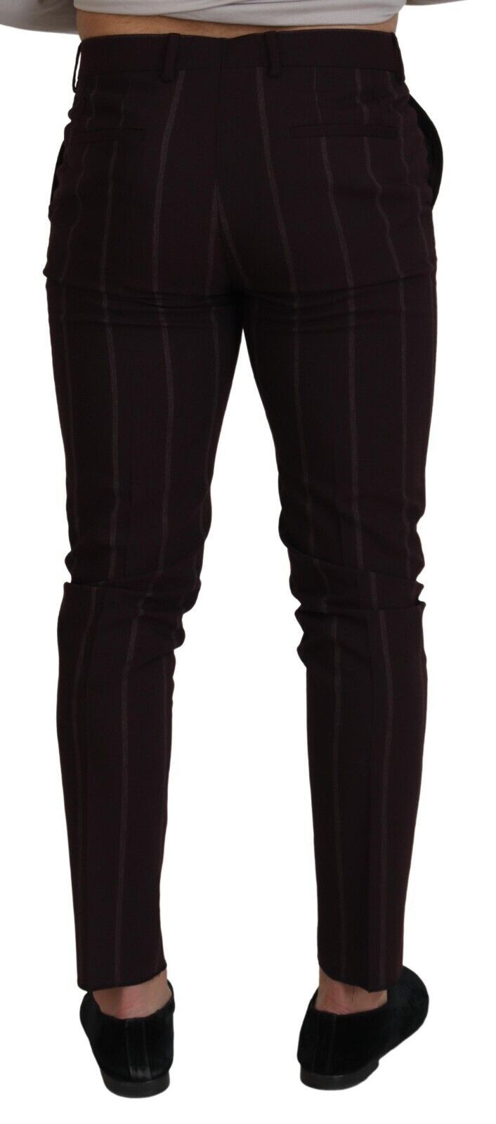 Elegante bruine wolmix broek