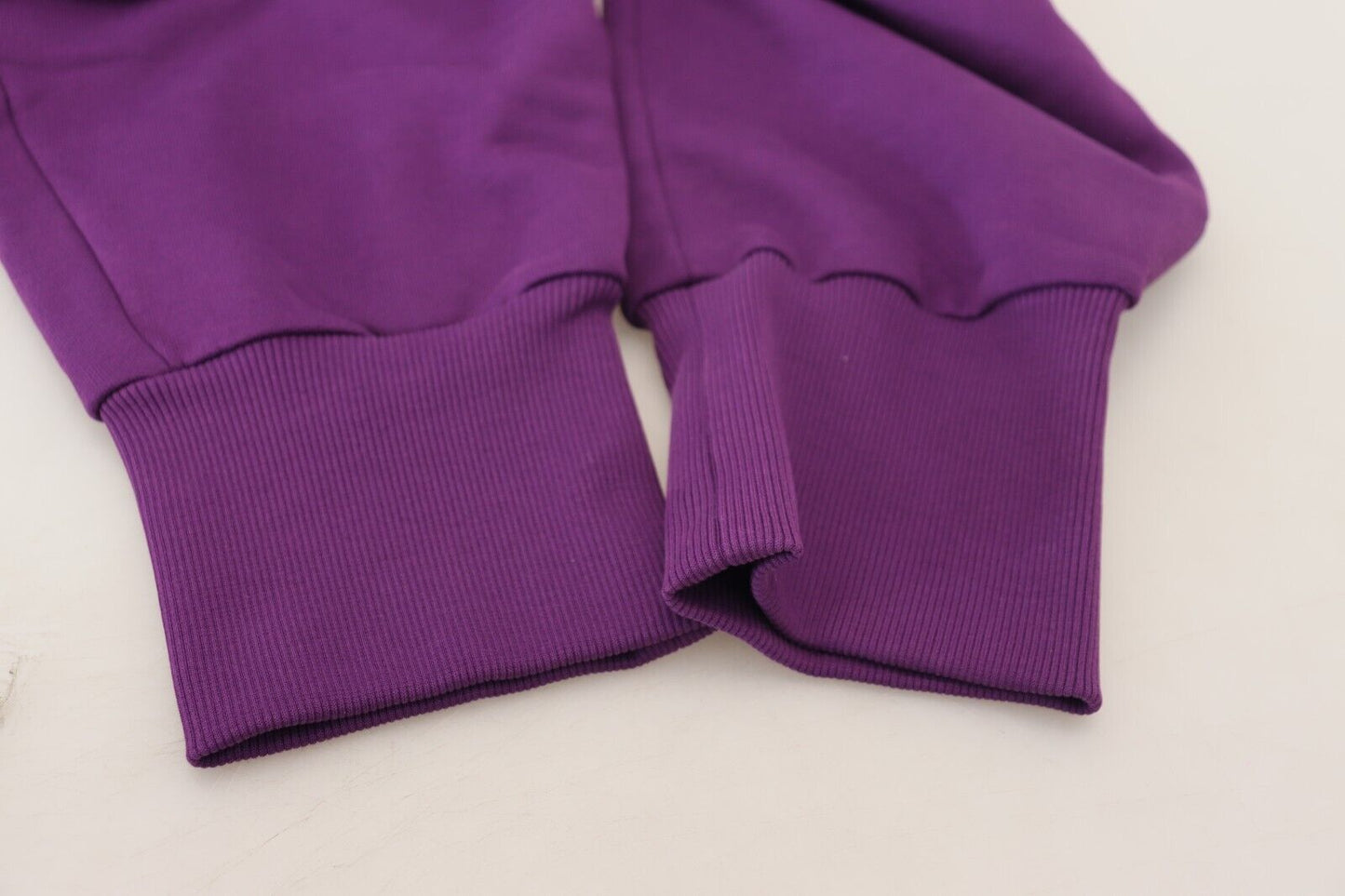 Pantalón deportivo cargo de algodón morado elegante