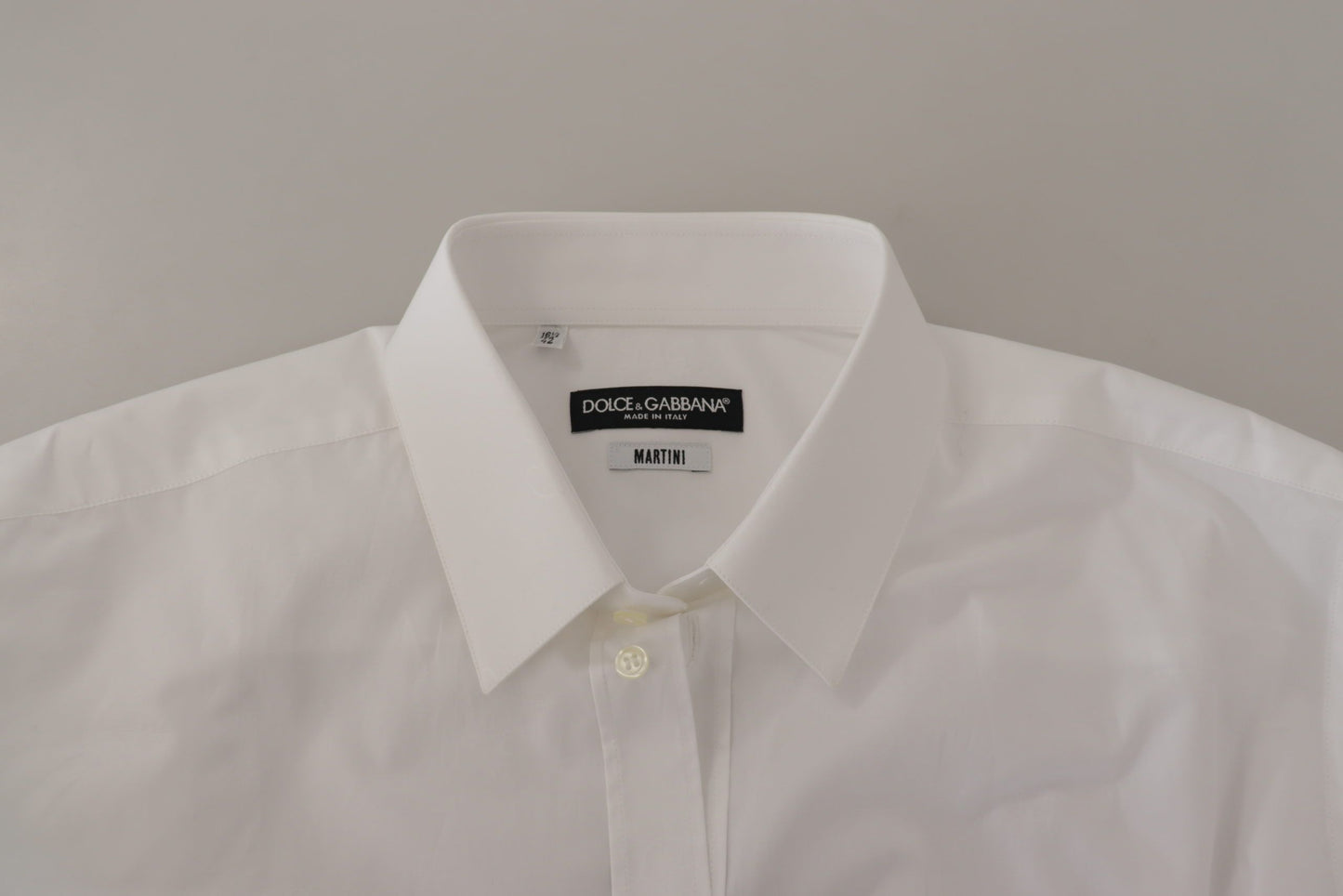 Camisa de vestir Martini blanca elegante y ajustada