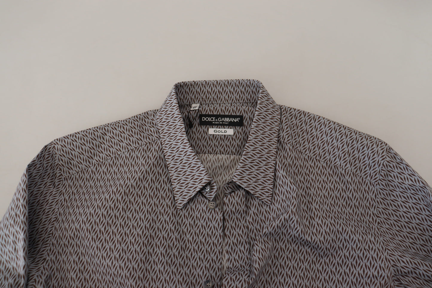 Camisa elegante de algodón formal de corte slim