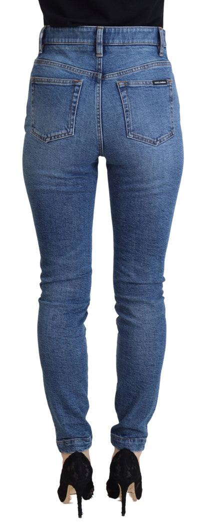 Chique blauwe denimbroek – elegantie ontmoet comfort