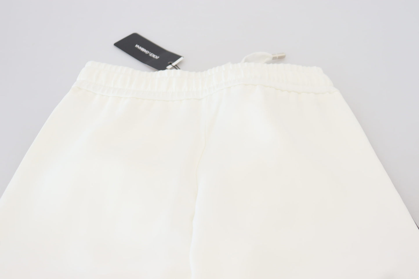 Chique witte joggingbroek voor verhoogd comfort