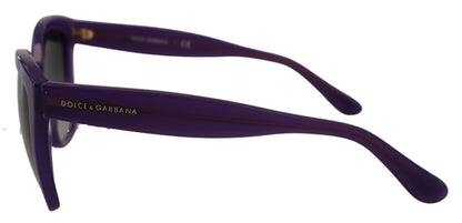 Elegantes gafas de sol con lentes degradados de color morado