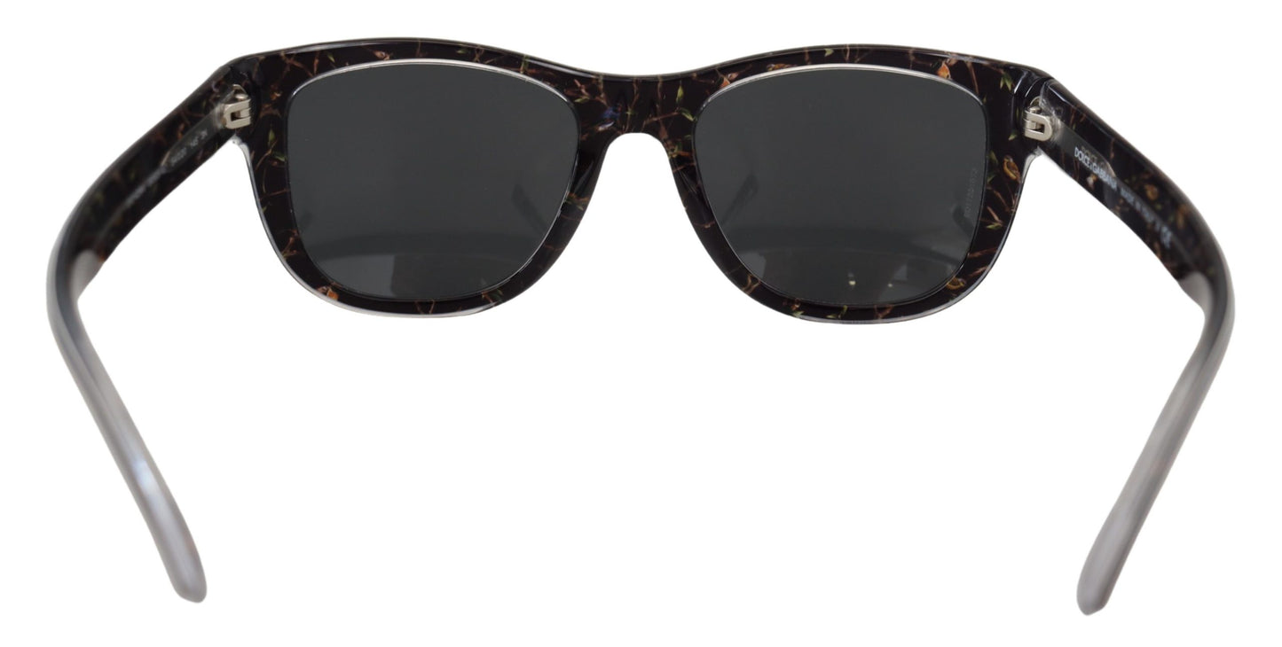 Elegantes gafas de sol de acetato negro para mujer