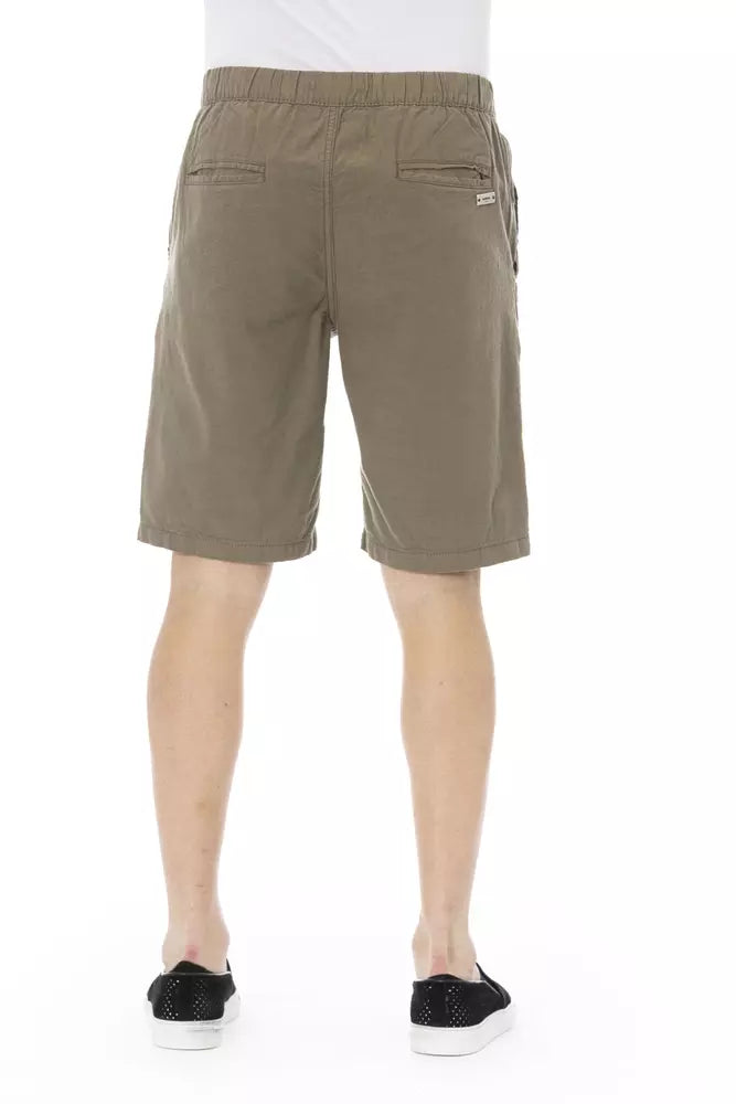 Bermudas militares con cordón