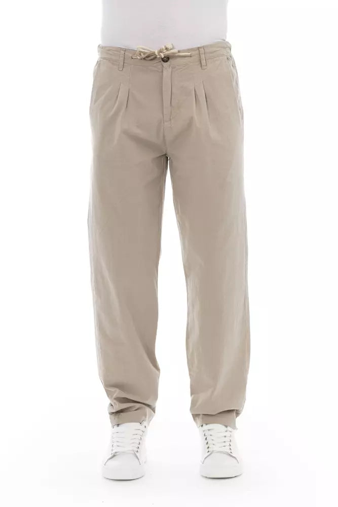 Pantalón chino beige elegante para hombre