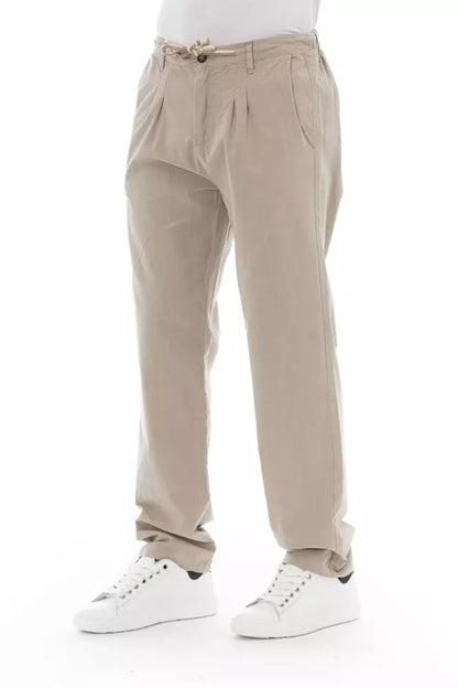 Pantalón chino beige elegante para hombre