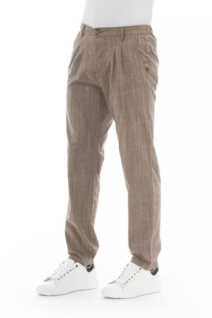 Pantalón chino beige elegante para hombre