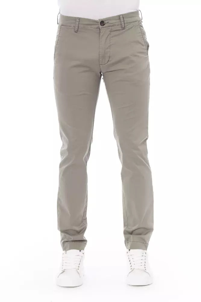 Pantalón chino beige elegante para hombre