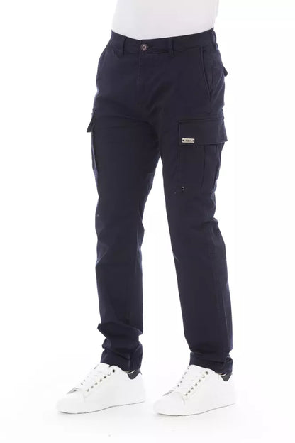 Pantalón cargo azul chic para hombre