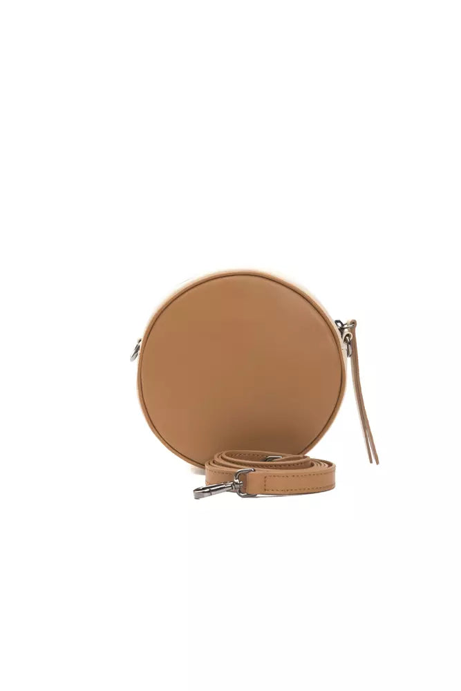 Brown Leather Women Crossbody Bag